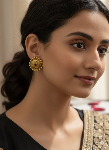 Amber Glow Earrings